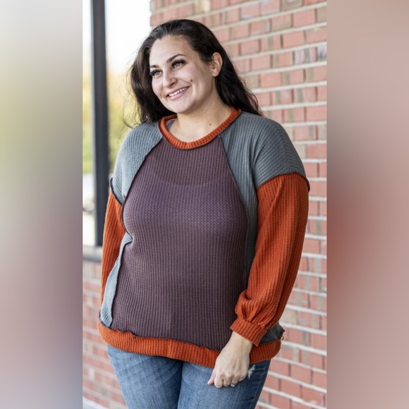 NWT GeeGee Rustic Vibes Top 2x - Picture 1 of 2